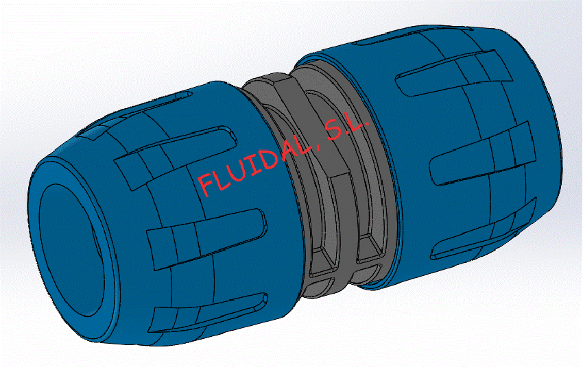 Unión Tubo Tubo Tecnopolímero ref. QLMAPA