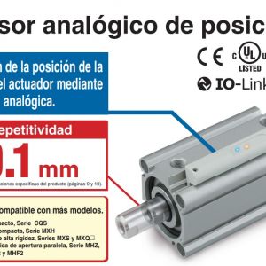 Sensor analógico de posición serie D-MP