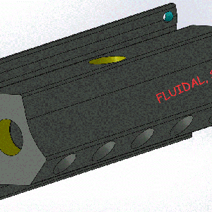 Colector en Aluminio 5 salidas  frontales + 2 laterales ref. DIRPMUAL200