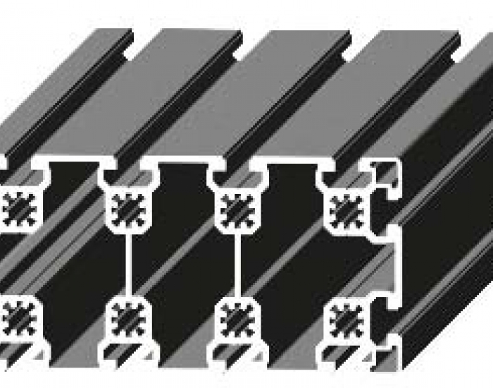 Perfil de Aluminio Ligero 90 x 180 Canal de 10 mm Ref. 5099
