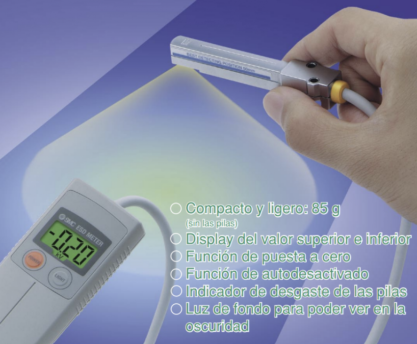 IZH10, Medidor de electricidad estática portátil