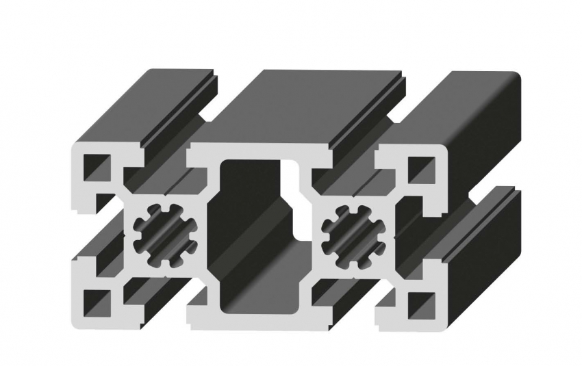 Perfil de Aluminio Pesado 45 x 90 Canal de 10 mm Ref. 5032