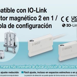 D-MH2 detector con 3 puntos de ajuste compatible con IO-Link