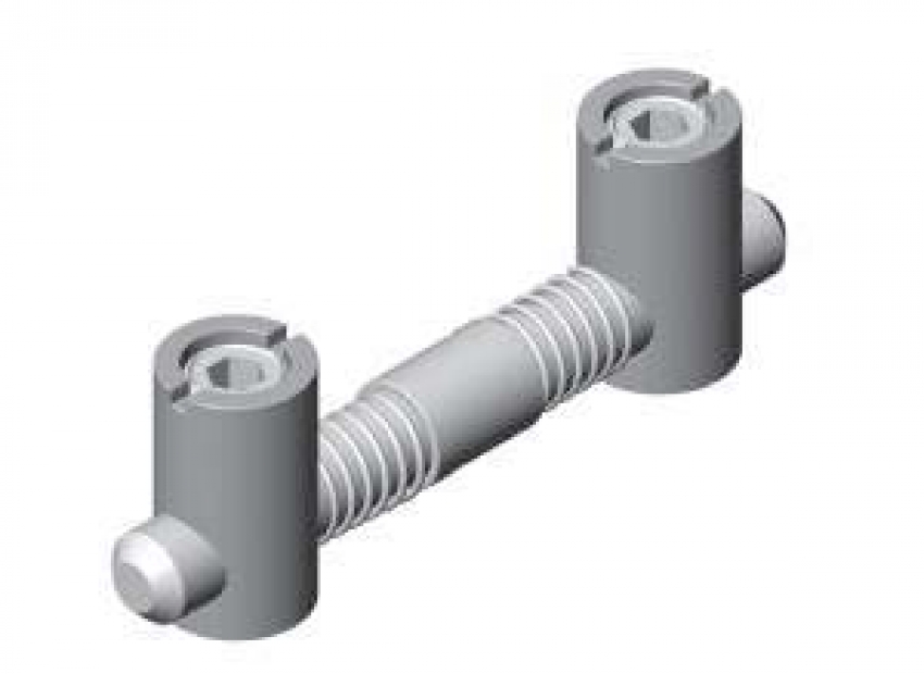 Conector Doble Canal 10 mm Ref.5353