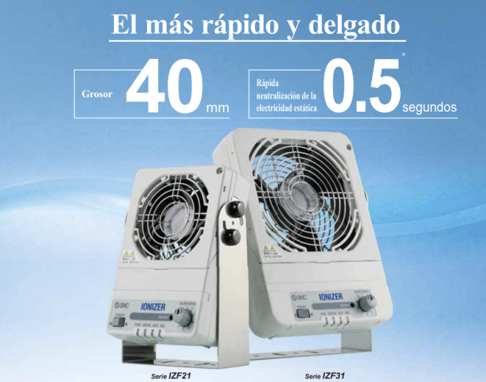 IZF10, Ionizador, Tipo Ventilador