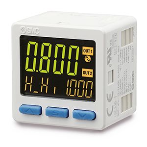 Presostato digital de gran precisión ISE20B - ZSE20B - para aire, vacío IP65 