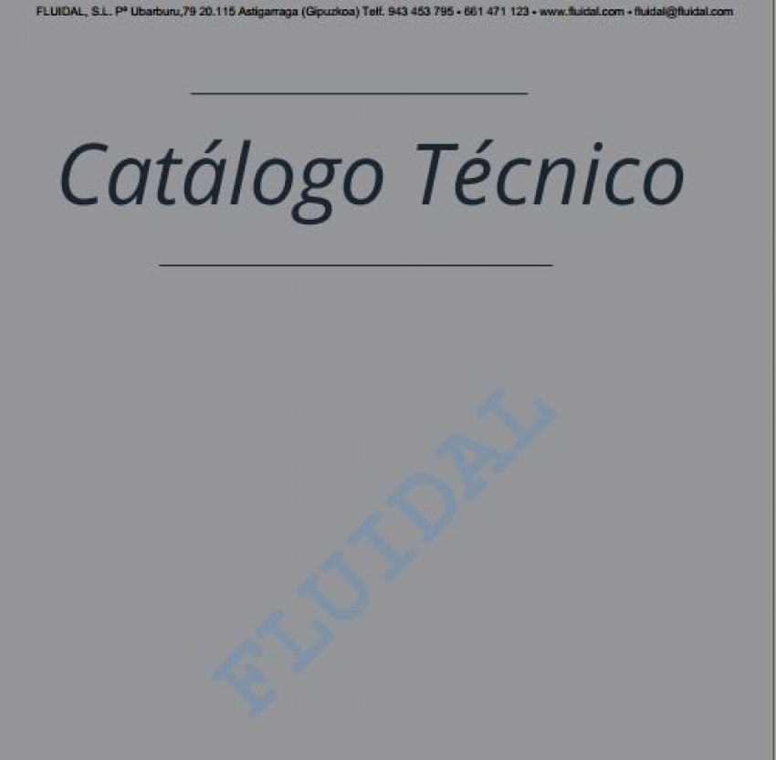 Catálogo Técnico