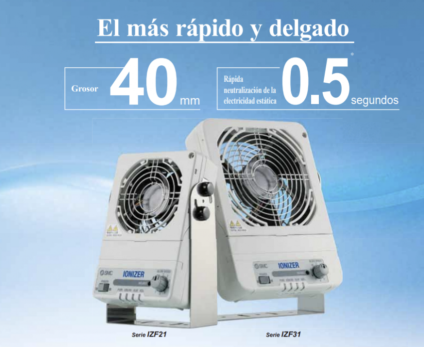 IZF21/31, Ionizador, Tipo Ventilador