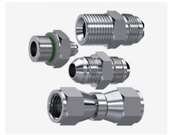 Uniones Rectas JIC 37º Inoxidable