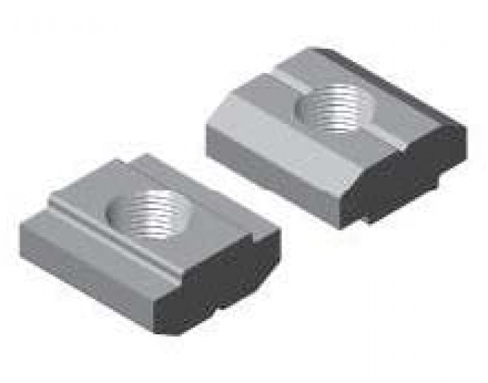 Tuerca Rectangular en T Canal 10 mm Ref.52044, 52045, 52046 y 52048