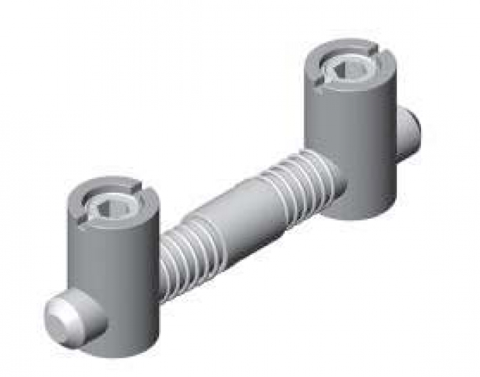 Conector Doble Canal 10 mm Ref.5353
