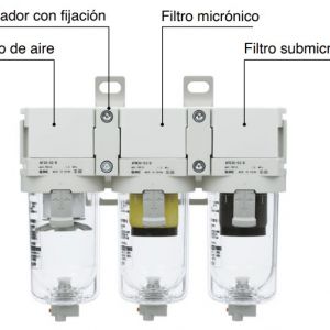 AF20-D a AF60-D, Filtro de aire