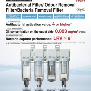 Filtro antibacteriano serie HF2-BFB