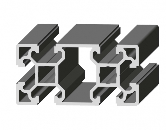 Perfil de Aluminio Básico 40 x 80 Canal de 10 mm Ref. 5012