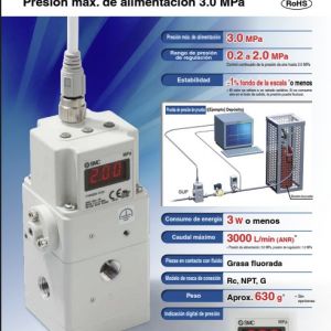 ITVH, Transductor electroneumático de alta presión, 3.0 MPa