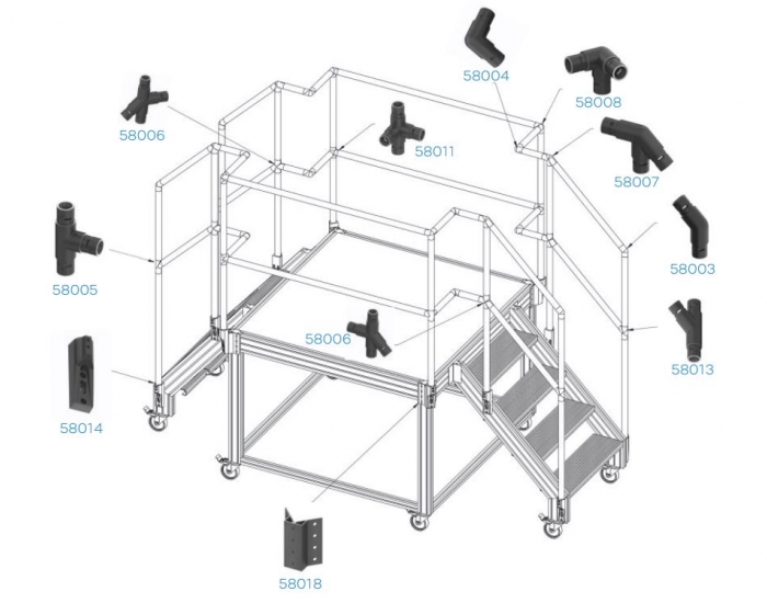 Componentes para Escaleras y Barandillas