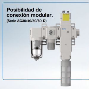 Válvula de escape de seguridad modelo de conexión modular  VPX400