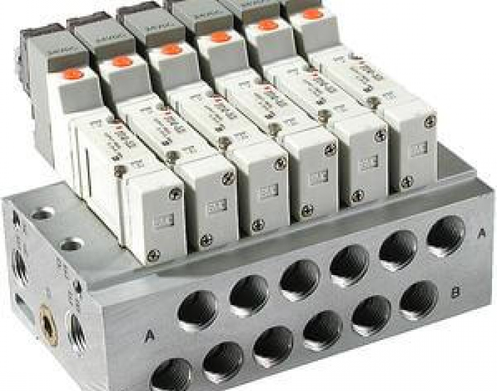 SY300, SY500 Electroválvula de 3 vías, Montaje individual