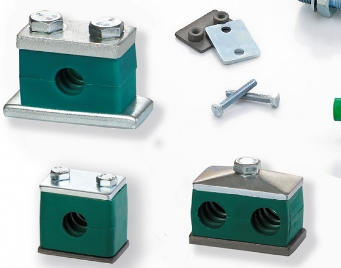 Abrazaderas en INOX para Tuberia Rígida y Latiguillos