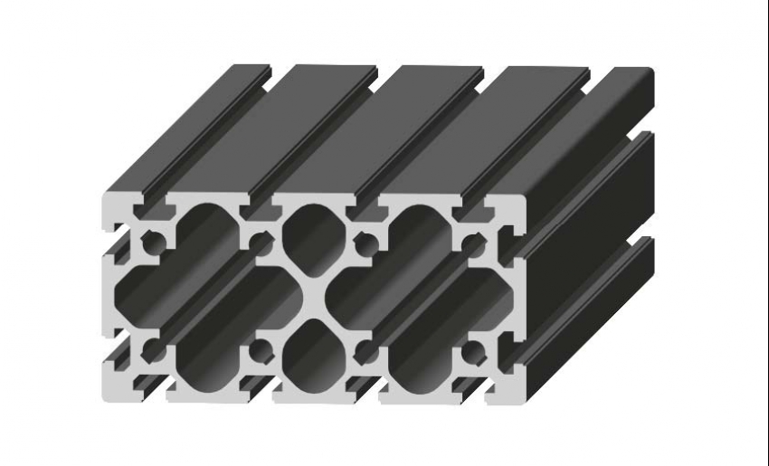 Perfil de Aluminio Básico 100 x 200 Canal de 10 mm Ref. 5052