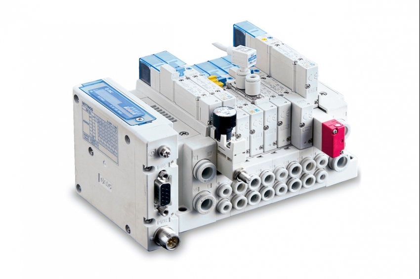Configurador de bloques de electroválvulas