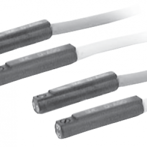 D-A90/A93/A96, Detector reed, montaje directo, Salida directa a cable, En línea