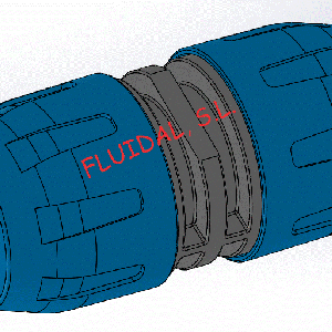 Unión Tubo Tubo Tecnopolímero ref. QLMAPA