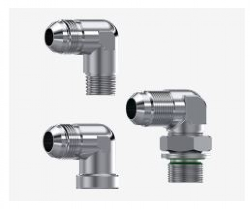 Codos 90º JIC 37º Inoxidable