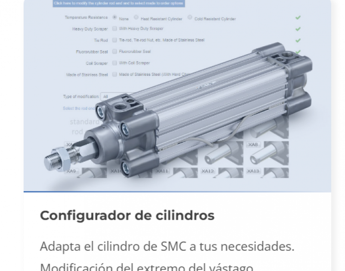 Configurador de cilindros