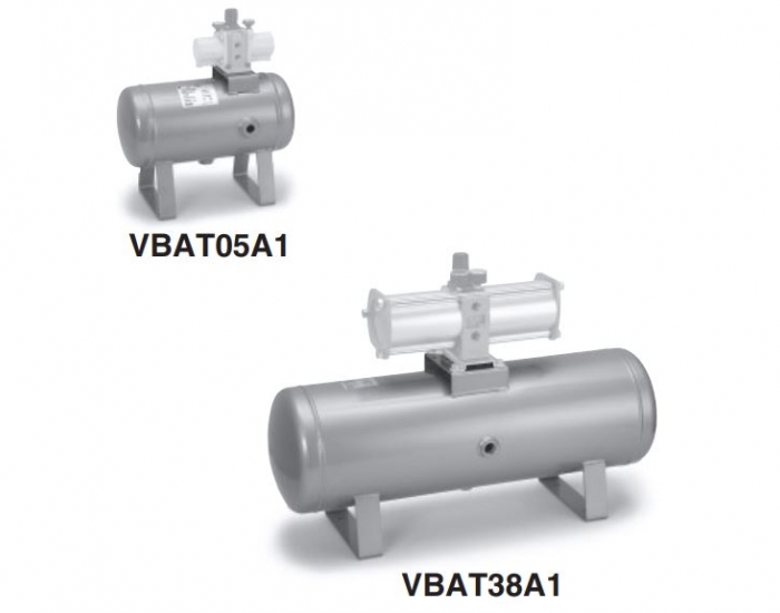 VBAT, Tanque de aire de capacidad pequeña 