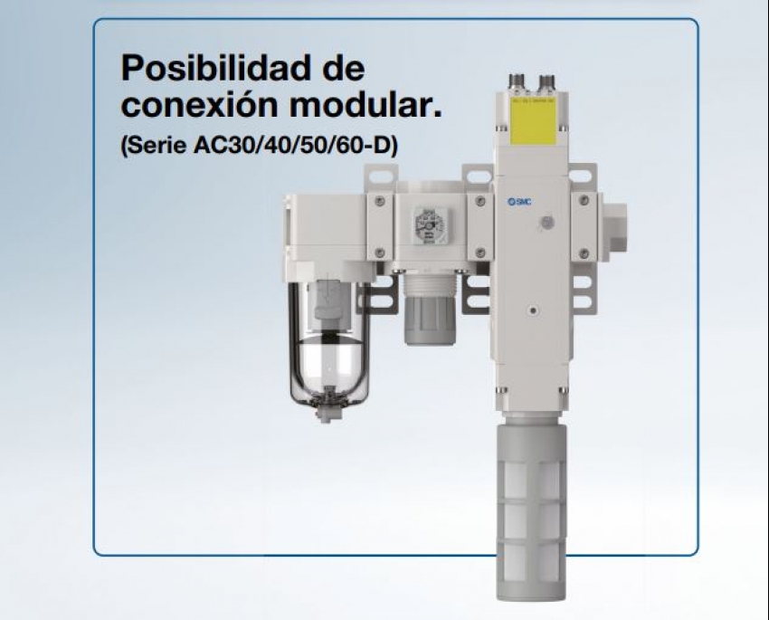 Válvula de escape de seguridad modelo de conexión modular  VPX400