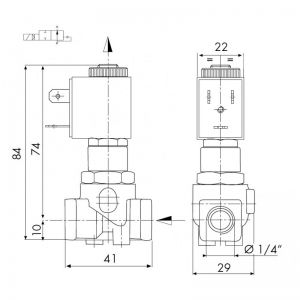 Mando Asistido Piston Na 2/2 - AN06